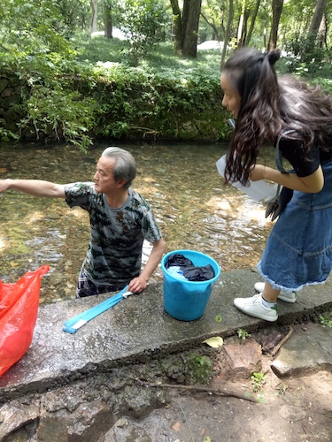 七月九日 澳门银河
 走西湖-关注西湖十景垃圾分类问题小分队 游客调查