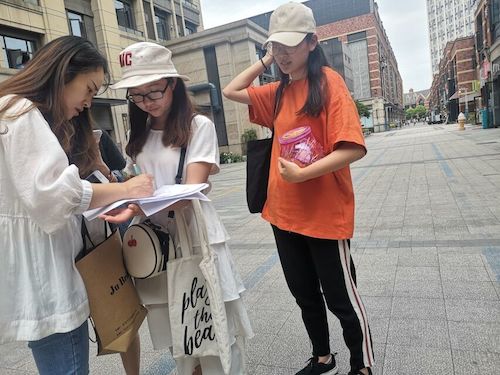 七月六日 澳门银河
 食品安全问卷调查小分队 受访者一